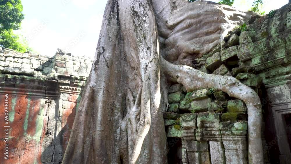 Angkor Wat temple complex in Cambodia. The largest temple in the world. Angkor Wat temple complex in Cambodia. The largest temple in the world.