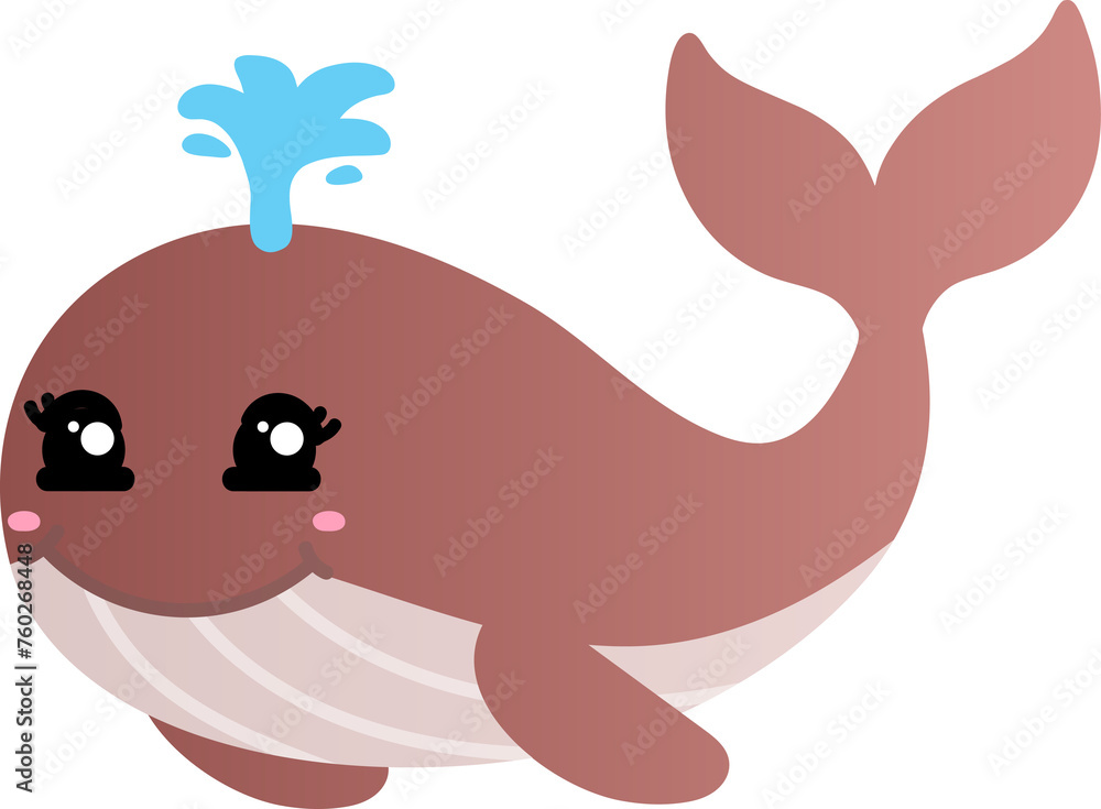 cute whale cartoon, sea animal cute whale cartoon, sea animal