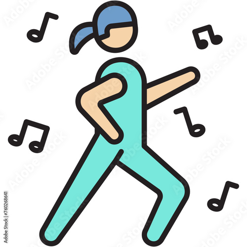 Aerobic Illustration