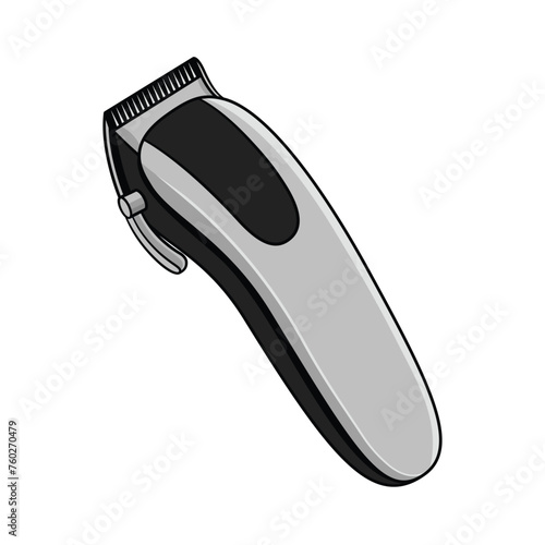 Modern hair clipper machine. vector design