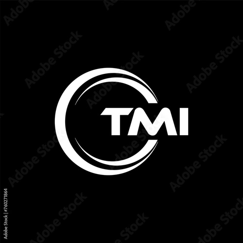 TMI Letter Logo Design, Inspiration for a Unique Identity. Modern Elegance and Creative Design. Watermark Your Success with the Striking this Logo. photo