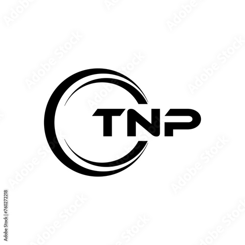 TNP Letter Logo Design  Inspiration for a Unique Identity. Modern Elegance and Creative Design. Watermark Your Success with the Striking this Logo.