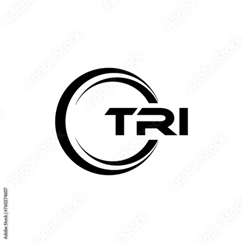 TRI Letter Logo Design, Inspiration for a Unique Identity. Modern Elegance and Creative Design. Watermark Your Success with the Striking this Logo.