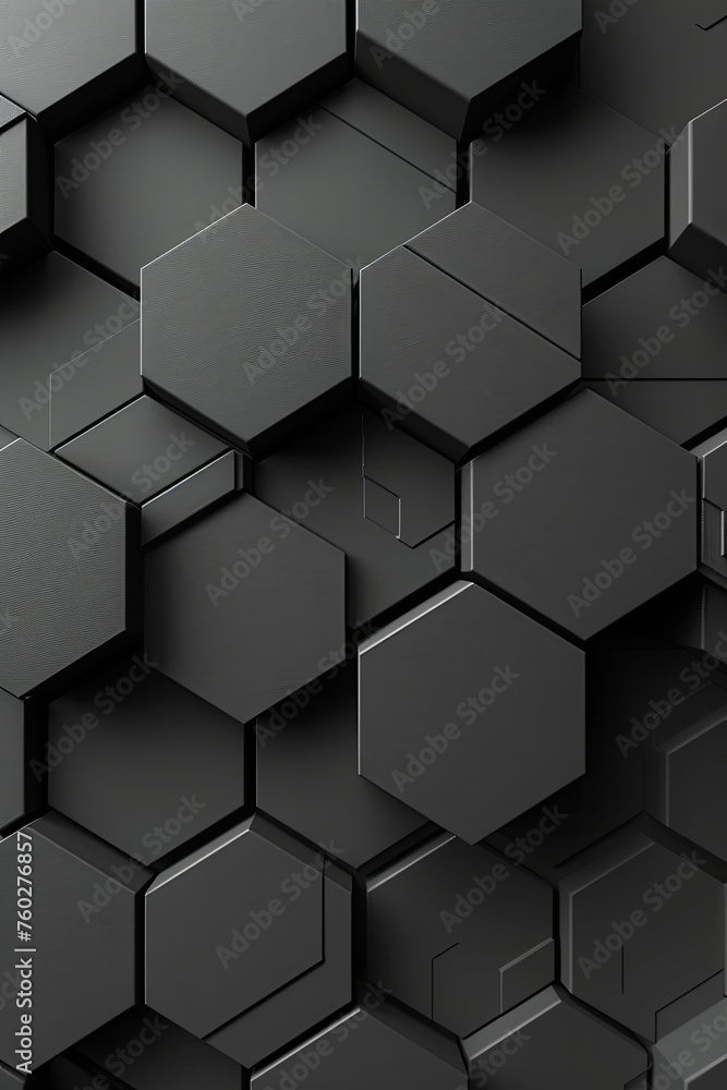 Geometric hexagon pattern for background Geometric hexagon pattern for background