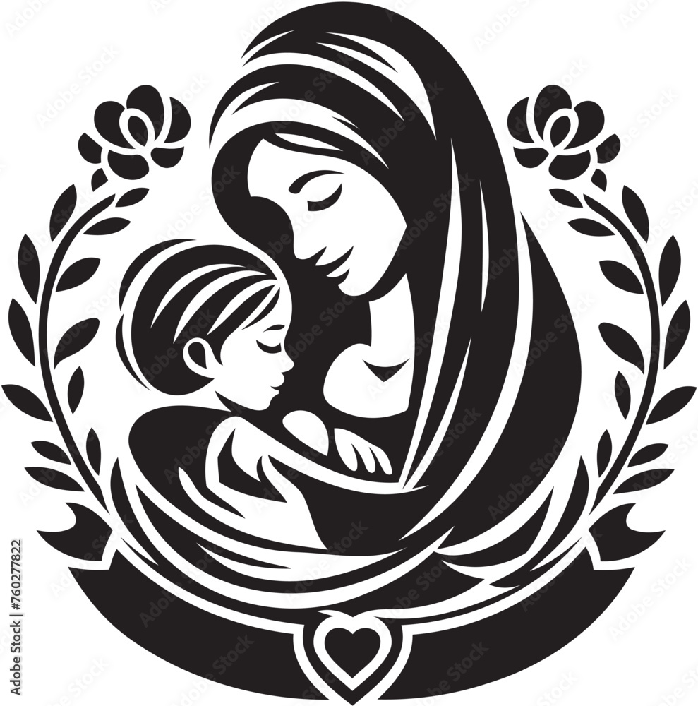 mom and baby vector silhouettes mom and baby vector silhouettes