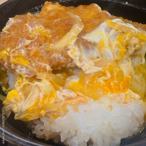 fried eggs in a pan
