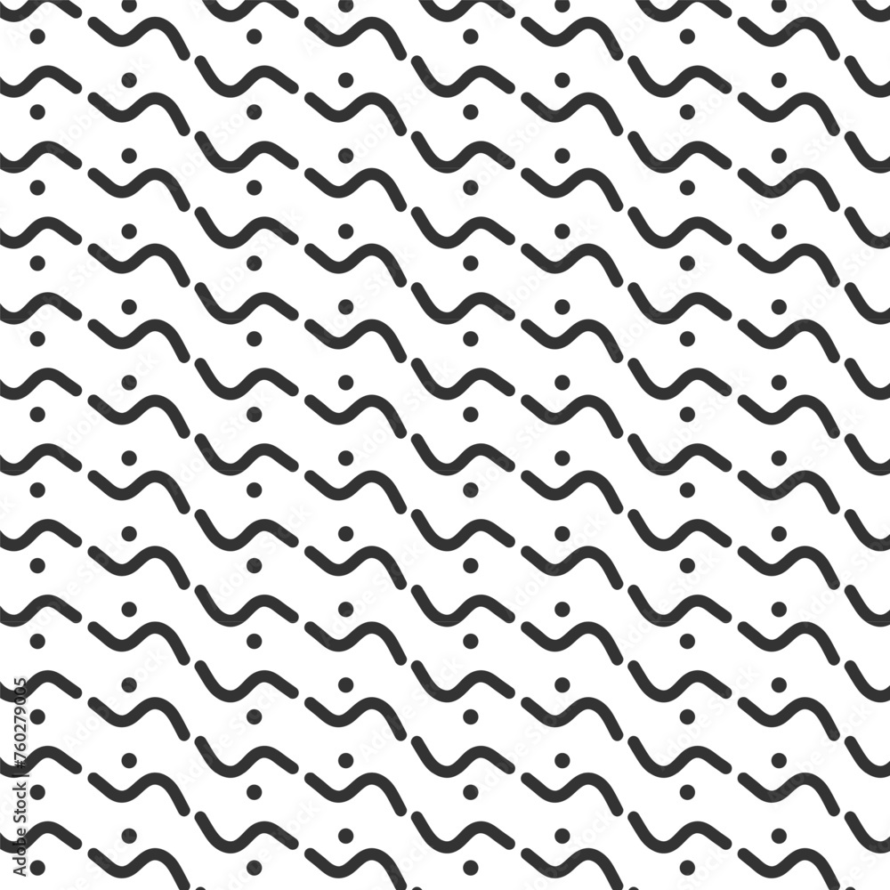 abstract pattern of wave lines with interrupted circles abstract pattern of wave lines with interrupted circles