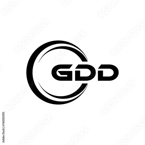 GDD Logo Design, Inspiration for a Unique Identity. Modern Elegance and Creative Design. Watermark Your Success with the Striking this Logo.