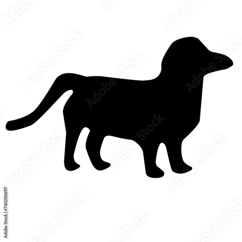 dog pet silhouette