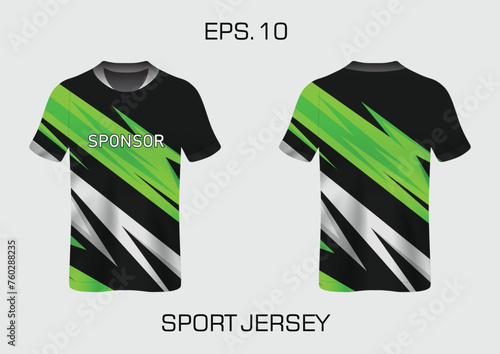 Sports t-shirt jersey concept, red color jersey concept