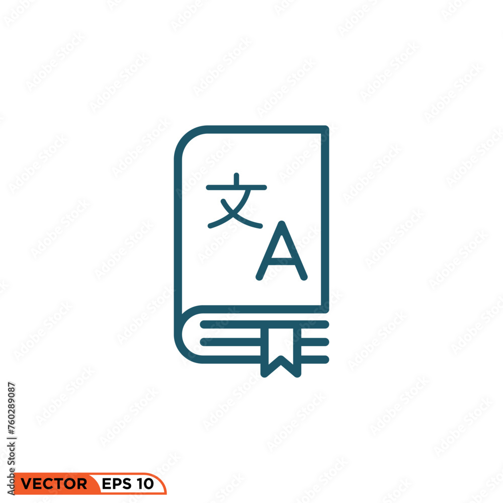 Translation icon design vector graphic of template, sign and symbol Translation icon design vector graphic of template, sign and symbol