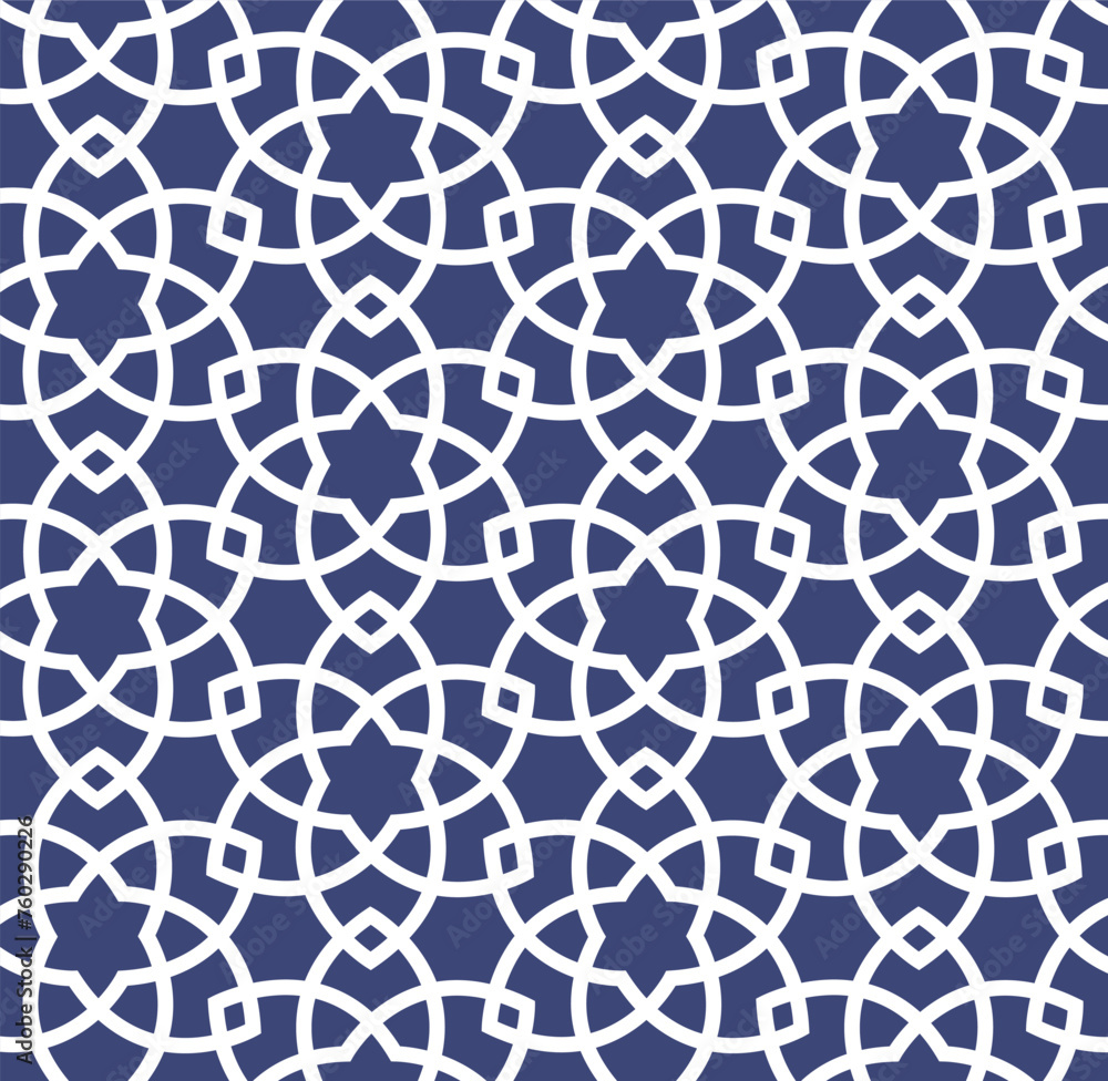 Seamless Arabic persian style pattern vector background Seamless Arabic persian style pattern vector background