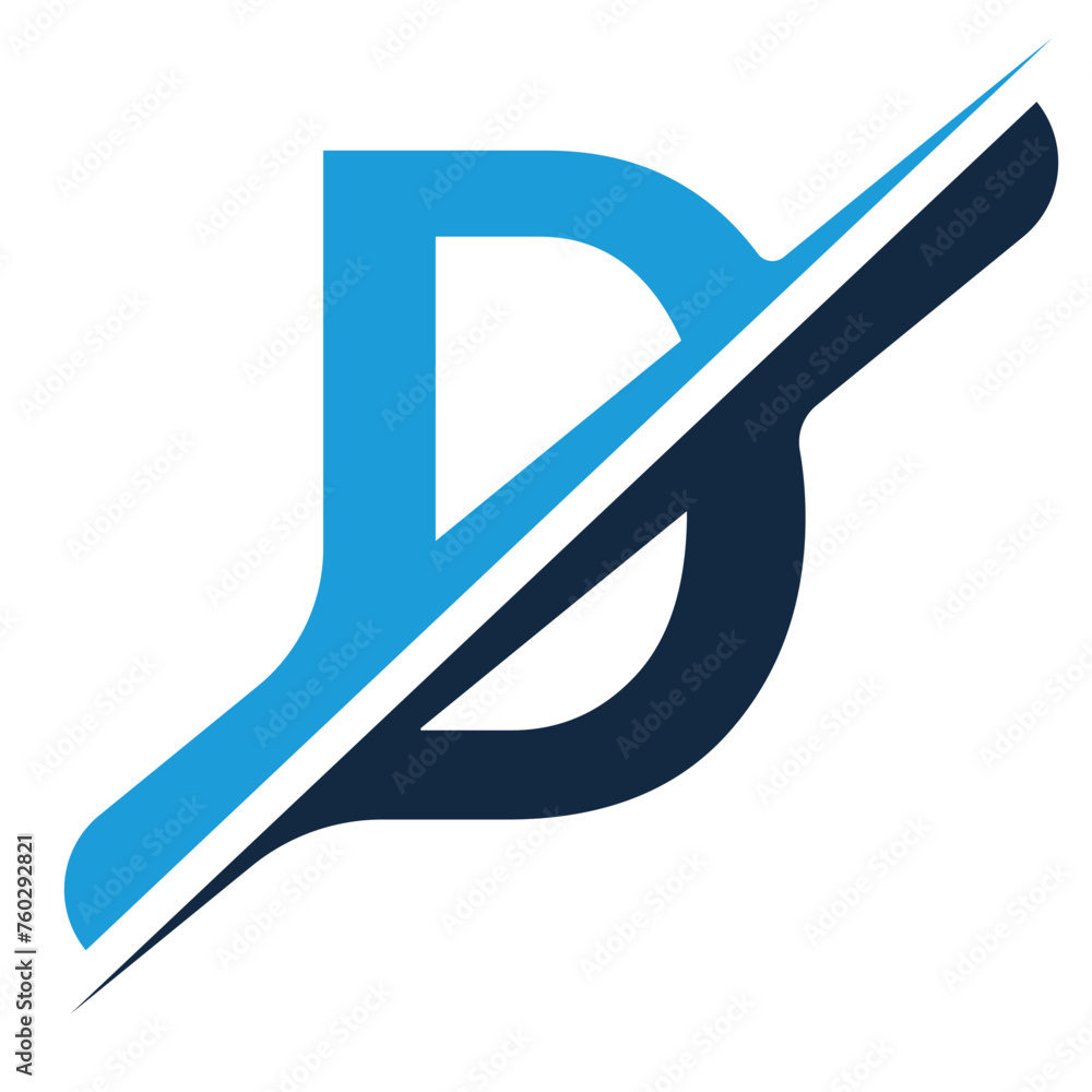 Creative D Letter Logo Template Illustration Design Creative D Letter Logo Template Illustration Design