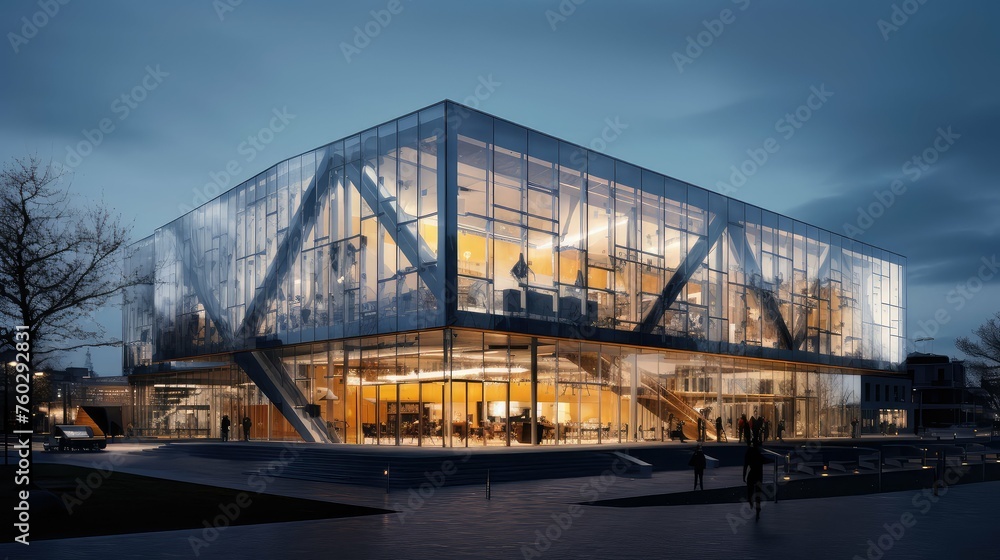 windows facade library building illustration entrance columns, symmetry historic, modern glass windows facade library building windows facade library building illustration entrance columns, symmetry historic, modern glass windows facade library building