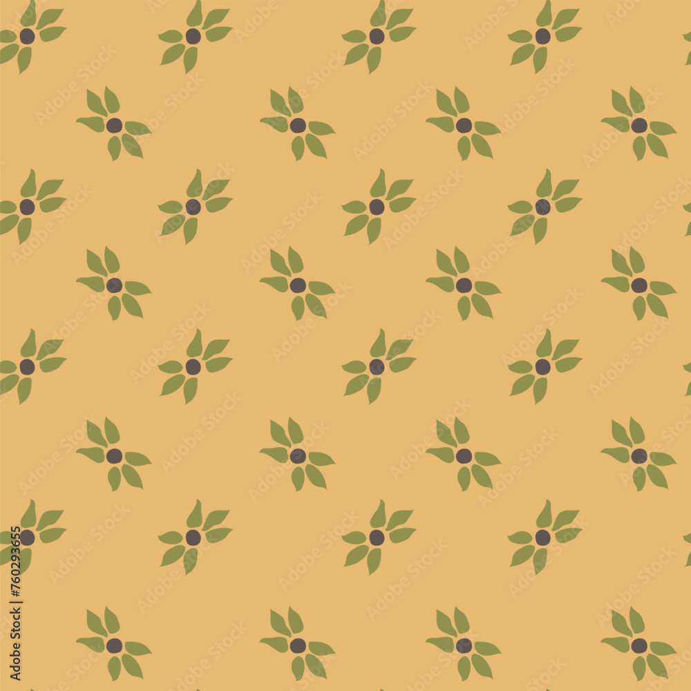 Flourishing minimalist composition, flower print Flourishing minimalist composition, flower print