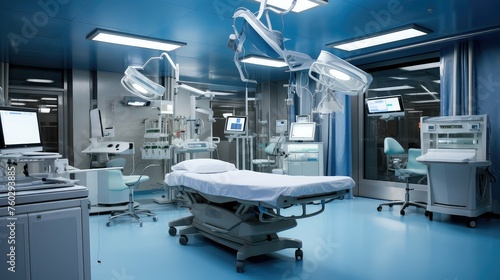 clean interior hospital building illustration modern spacious, bright welcoming, efficient organized clean interior hospital building