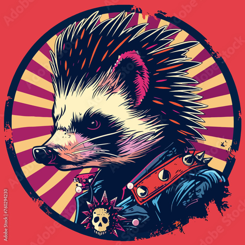 Logo Of Hedgehog Rocker