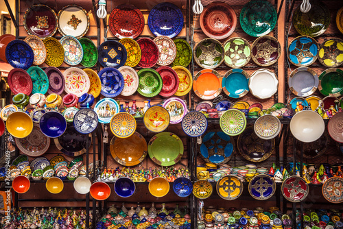 Moroccan Colorful Ceramic Plates