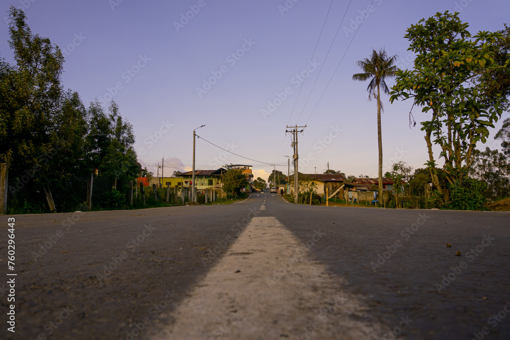 driving on the road