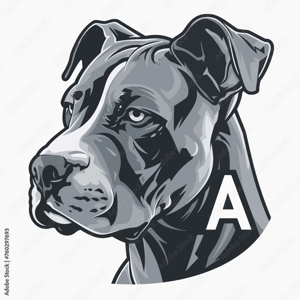 Obraz premium Dog with A Letter