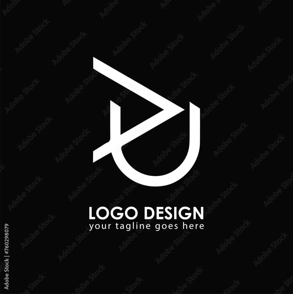 DU DU Logo Design, Creative Minimal Letter DU DU Monogram DU DU Logo Design, Creative Minimal Letter DU DU Monogram