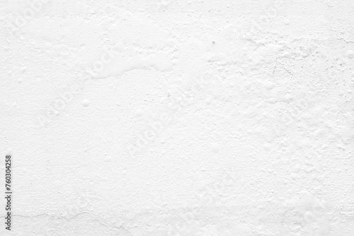 White White rough concrete wall background.