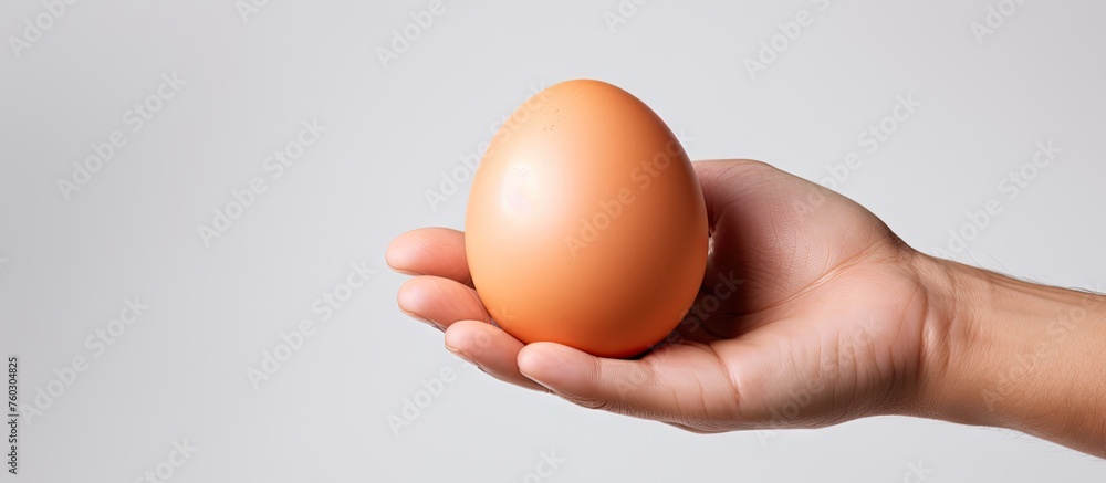 Delicate Hand Tenderly Embracing Fragile Egg - Concept of Care, Protection, Beginning Delicate Hand Tenderly Embracing Fragile Egg - Concept of Care, Protection, Beginning