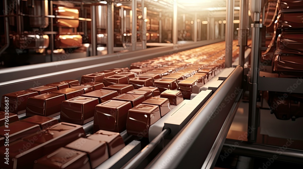 Fototapeta premium quality product food processing illustration safety efficiency, innovation sustainability, ingredients technology quality product food processing