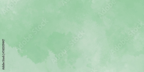 Abstract blue color clouds background, Vibrant clear blue sky with puffy and blurry natural clear clouds, grunge light mint green watercolor background clouds texture backdrop. 