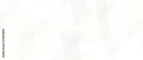 Vector gold abstract Transparent background with white square and triangular pattern with gold geometric lines angles shapes.