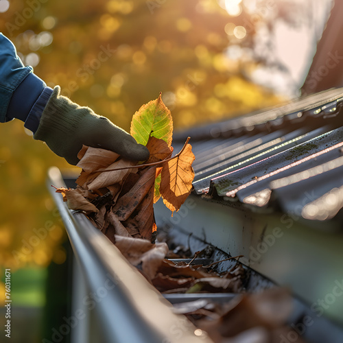 Gutter cleaning service