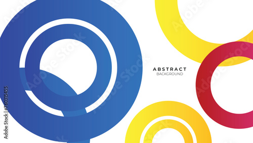 abstract colorful shapes background