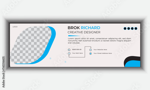 Corporate email signature Template  and Modern Minimal email signature  For   Business.