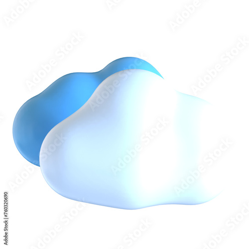 cloud 3D Illustration