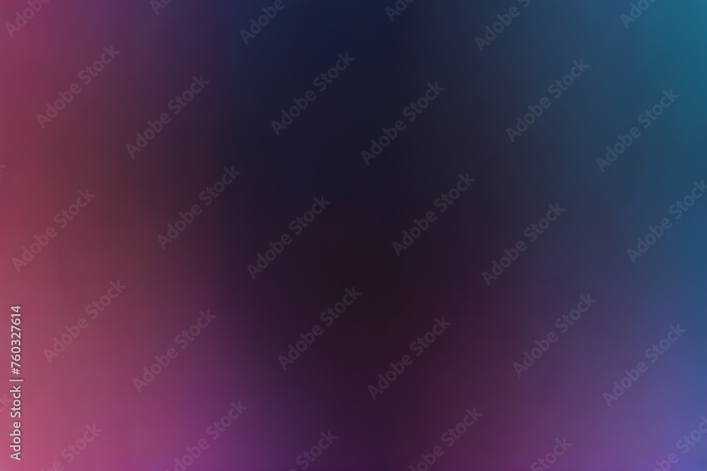 Blurred color gradient purple pink blue grainy color gradient background dark abstract backdrop banner poster card wallpaper website header design Generative AI