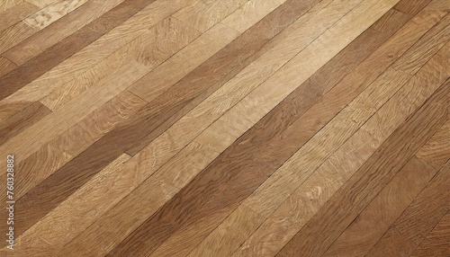 Warmth of Wood: Oak Parquet Flooring Background with Durmast Beech Pattern