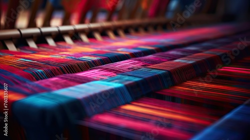 loom woven textile mill illustration yarn weave, thread design, weft cotton loom woven textile mill