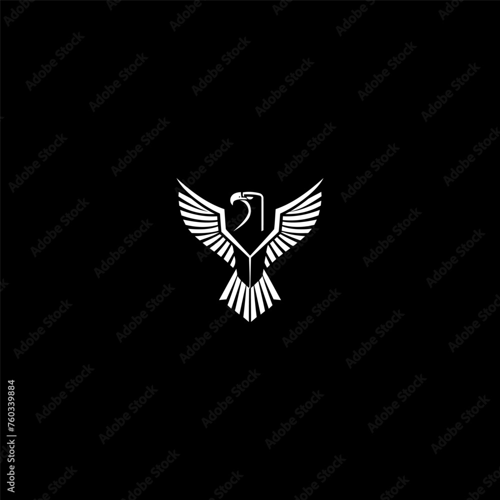 Obraz premium Horus design icon logo template