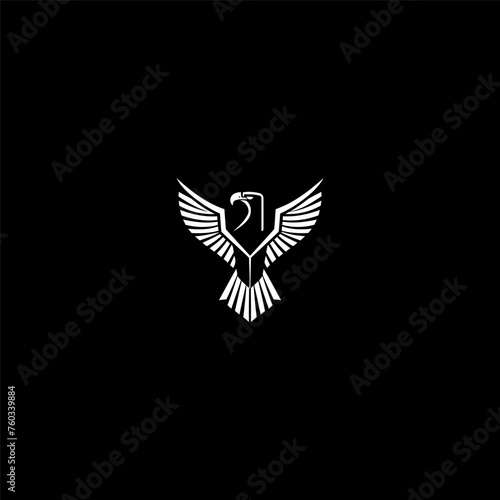 Horus design icon logo template