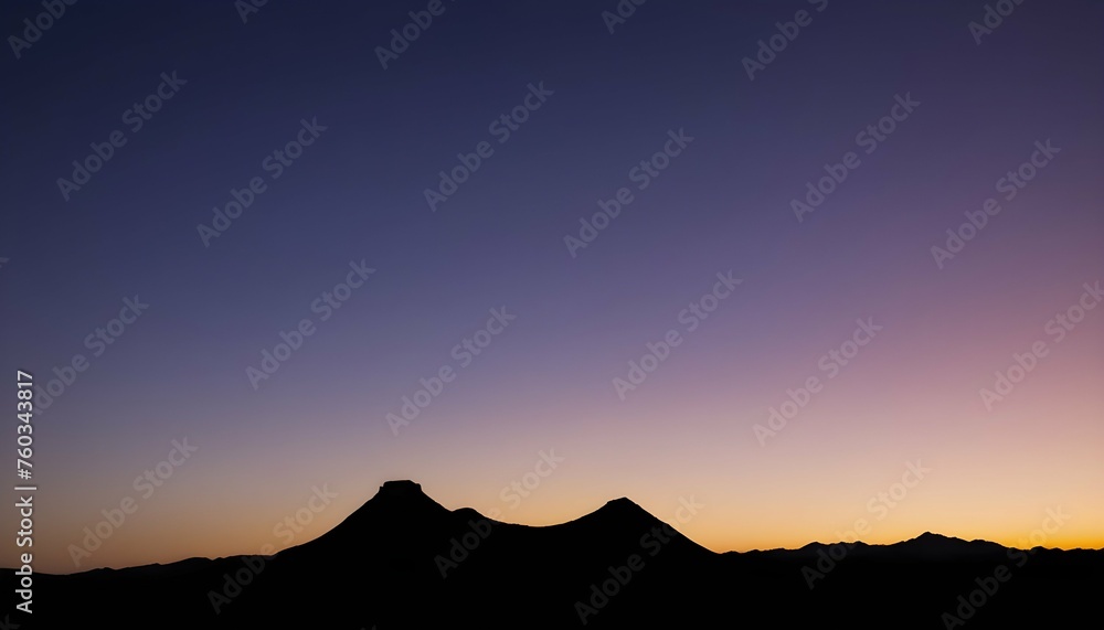 A Camels Hump Silhouetted Against The Desert Sky Upscaled 5