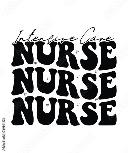 Intensive cane nurse T shirt design