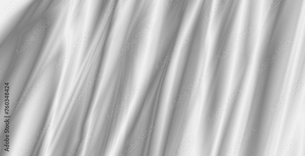 Fototapeta premium Smooth elegant white grey satin texture abstract background. Luxurious background design