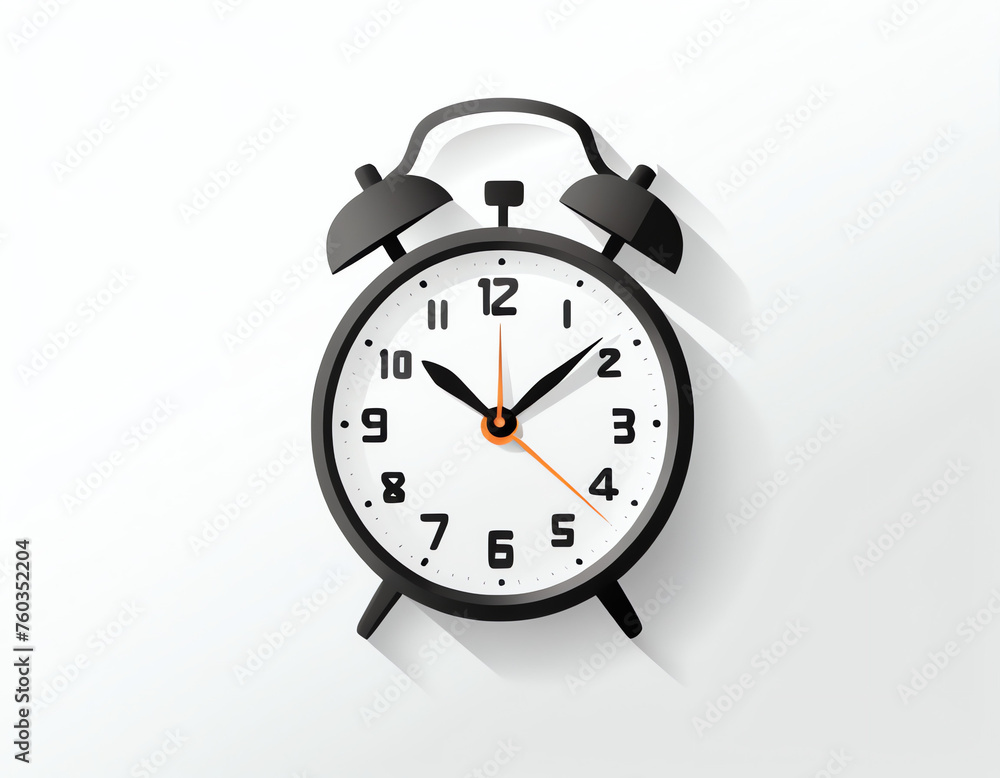 alarm clock isolated on white alarm clock isolated on white