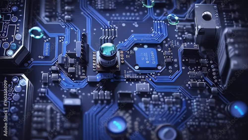 Electronic circuit board Electronic circuit board