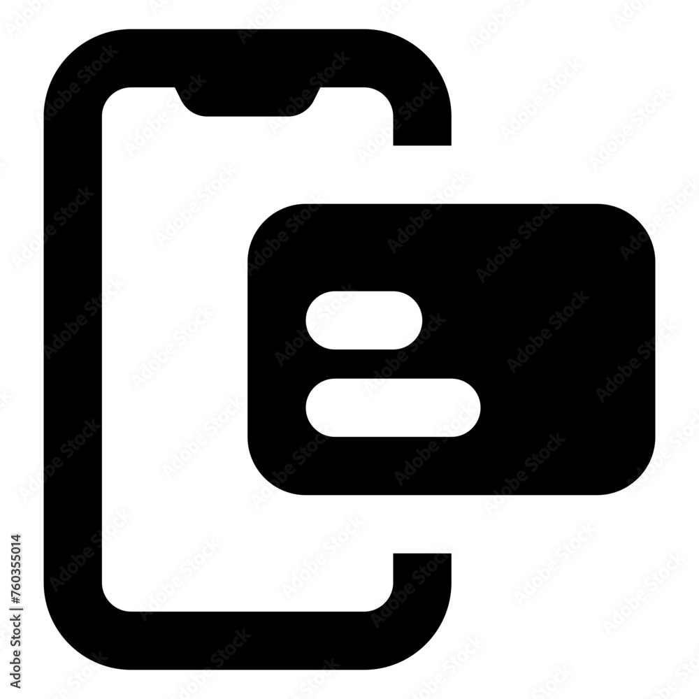 Mobile Card Icon Mobile Card Icon