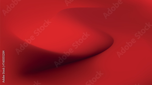 red gradient abstract background with curved shapes