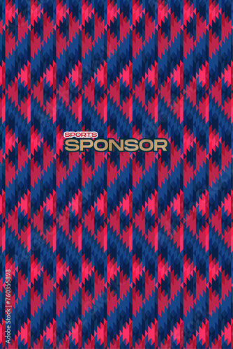 Vector Background for Sport Jersey Sublimation Pattern Texture