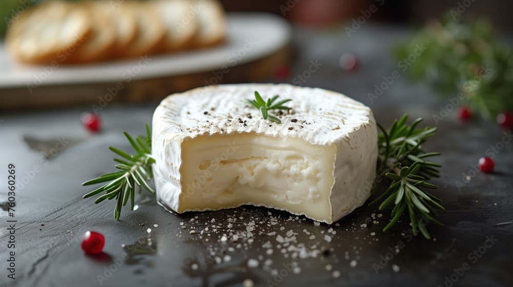 homemade milk cheese closeup