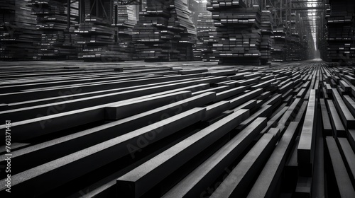 rolling metallurgy steel mill illustration billet forge, heat tempering, quenching annealing rolling metallurgy steel mill