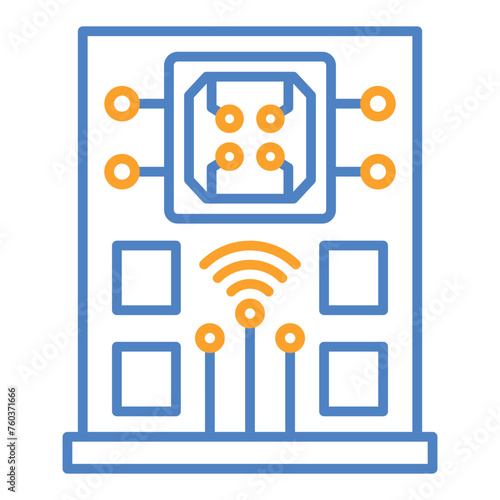 Artificial building Icon